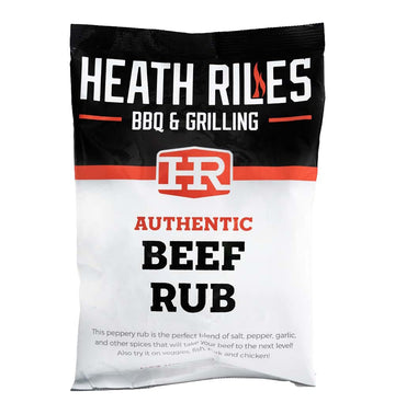 Heath Riles BBQ Beef Rub Seasoning, Champion Pitmaster Recipe, 2 lb Refill Bag
