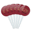 Midwestern Sate Primary Logo Cupcake Picks Toppers Decoration Set of 6