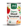 365 by Whole Foods Market, Organic Diced Fire Roasted Tomatoes, 14.5 Ounce