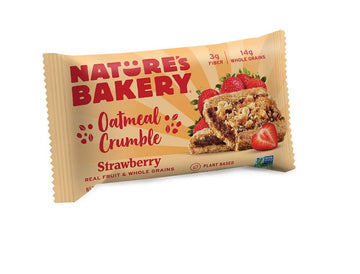 Pops Trading Company Since 1998 Oatmeal Crumble Snack Bar Variety Sampler Apple & Strawberry 12Ct 1.41Oz