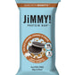 Jimmybar! - Sea Salt Caramel Cookies N Cream - 19G High Protein Bars - 7G Sugar - 12 Count - 58G Health Bars - Natural Peanut Butter Core - Caffeinated Protein Bar For Energy- Hand Drizzled Chocolate