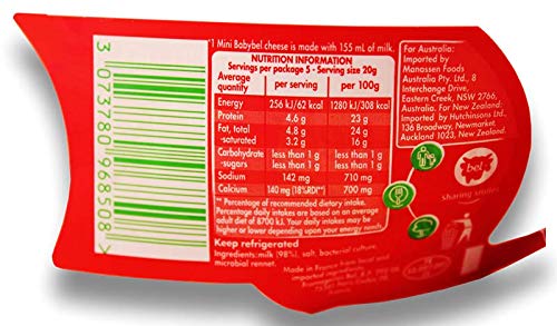 Babybel ChefsNeed Mini Cheese (120 g -6x20 g)