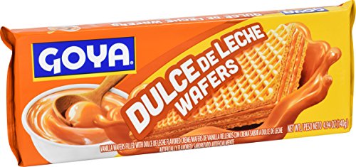 Goya Dulce De Leche Wafer Cookies, 4.94 Ounce
