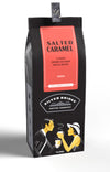 Silver Bridge Coffee Company Salted Caramel | 12oz Ground Coffee | Sweet Caramel With Sea Salt Flavoring | Specialty Flavored Co