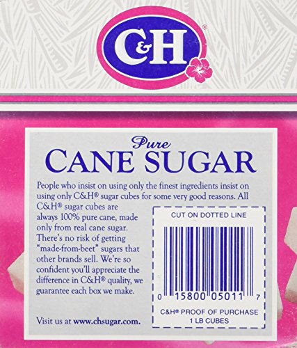 C&H Pure Cane, White Sugar Cube, 1 lb