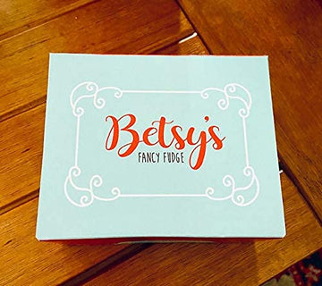 Betsys Fancy Fudge Chocolate Caramel Pecan, 1 LB in 4 wrapped pieces, Gluten Free, Makes Great Gift, Handmade in Maine, USA