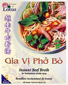 Essence Of Lotus Instant Beef Pho Soup Mix - Ready-To-Eat Flavorful, Restaurant-Quality Pho Broth, Made In The Us (Beef Pho Soup