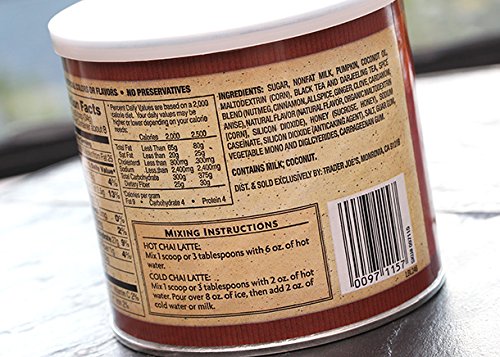 Trader Joe'S Spicy Chai Latte Mix