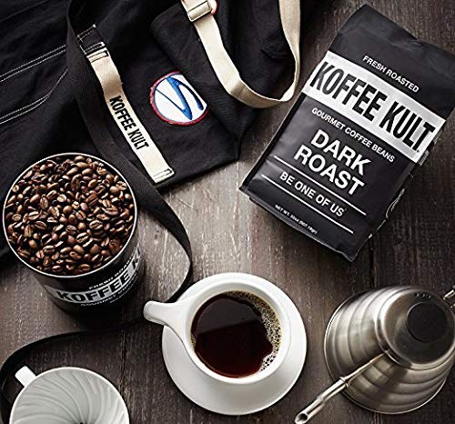 Koffee Kult Dark Roast Coffee Beans - Rich & Bold With Chocolate & Cinnamon Notes, Smooth Finish 100% Arabica, Ethically Sourced