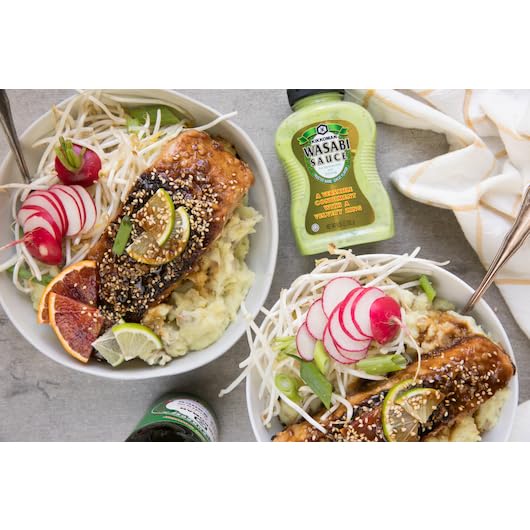 Wasabi Sauce For Sandwiches And Dipping - Pack Of 2 - A Versatile Condiment With A Velvety Zing - Trusted Name And Great Flavor