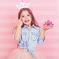 Princess Tiara Designer Cookie Kit - Decorate 8 Tiara-Shaped Sugar Cookies With Glittery Sugar, Icing & Edible Accessories - Nut