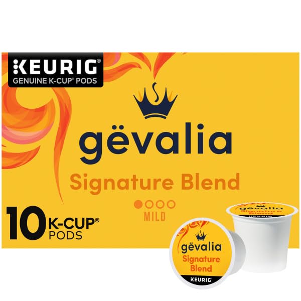 Gevalia Signature Blend Mild Roast K-Cup Coffee Pods  10 Ct (Pack Of 2)
