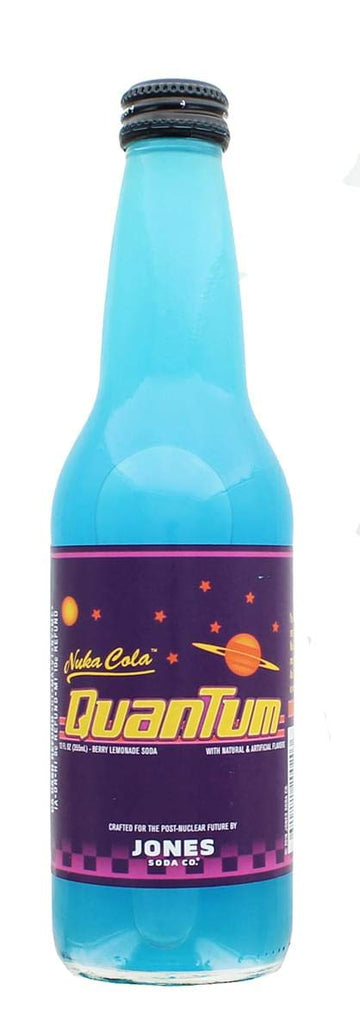 Jones Soda Nuka-Cola Quantum Soda | Berry Flavor | Pack of 6 | 12 Ounce