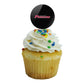 California State University, East Bay Secondary Logo Cupcake Picks Toppers Decoration Set Of 6
