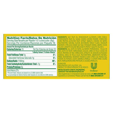 Knorr Cube Bouillon Chicken 8 Count For Sauces  Soups and Stews 3.1 oz (Pack of 48)