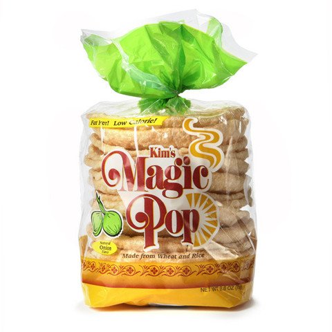 Kim'S Magic Pop Freshly Popped Rice Cakes | Keto, Vegan | Onion Flavor | 12 Pack | Low Carb, Sugar Free, Fat Free, Natural, Mult