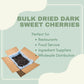 Sunrise Fresh Dried Fruit - Dried Dark Sweet Cherries - All-Natural, Dehydrated, Unsweetened, No Added Sugar, Snack - 5Lb Bulk Box