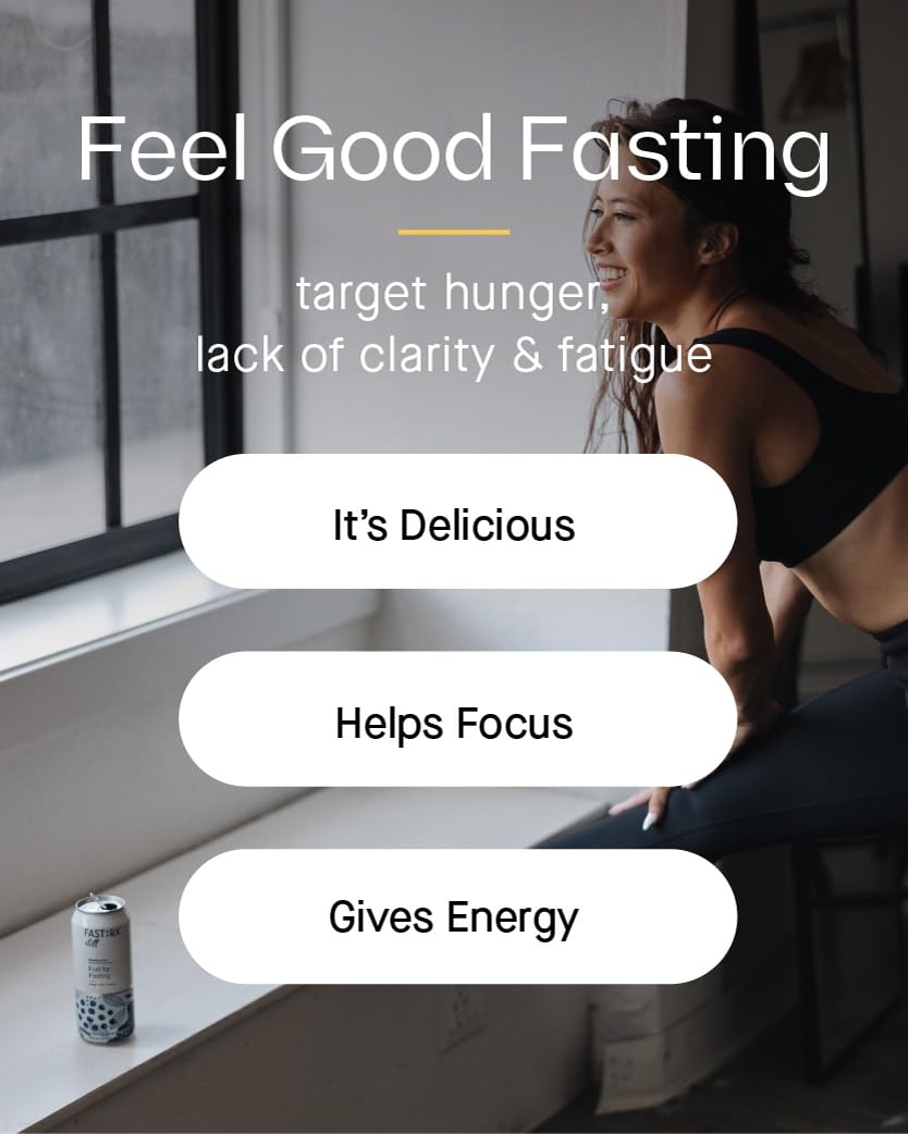 Fastrx Meyer Lemon Still Fasting Electrolytes Drink – Sugar Free Electrolytes For Glp-1 Hydration Support, Hunger Suppressant With Vitamins & Minerals – Zero Calories & Carbs – 16Oz, 12-Pack