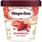 Haagen-Dazs Strawberry Ice Cream, 14 fl oz (Frozen)