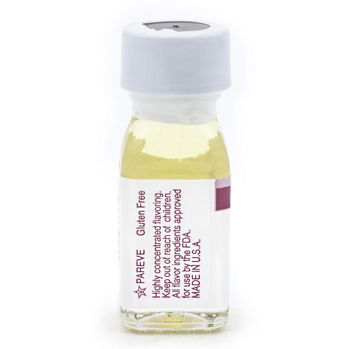 Lorann Amaretto Ss Flavor, 1 Dram Bottle (.0125 Fl Oz - 3.7Ml - 1 Teaspoon) - 2 Pack