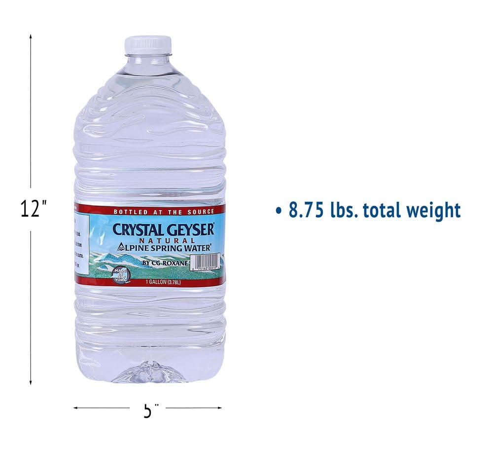 Crystal Geyser, Alpine Spring Water, 128 Fl Oz