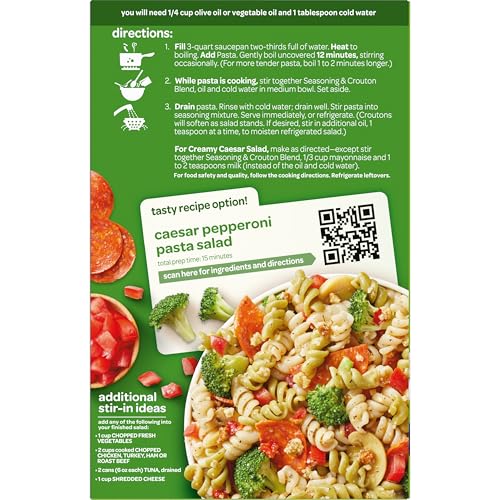 Suddenly Pasta Salad Caesar, 7.25 Ounces, 12 per Case