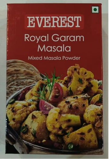 Everest Royal Garam Masala Powder, 100G Carton - Ginger
