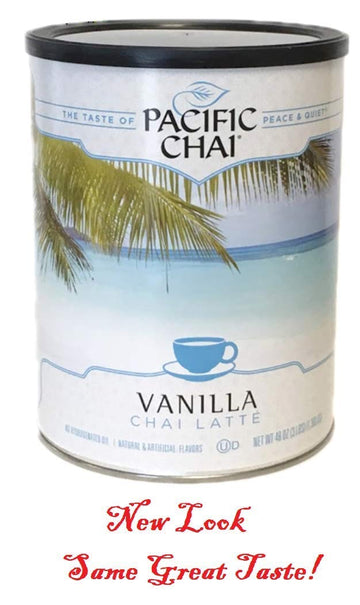 Pacific Chai Vanilla Chai Latte, 3 Lb ( Pack Of 6)