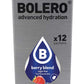 Bolero- Sugar Free Drink Mix Packets Berry Blend Fruit Flavors | Powdered Flavored Water Packets | 12 Large Sachet On The Go Packets