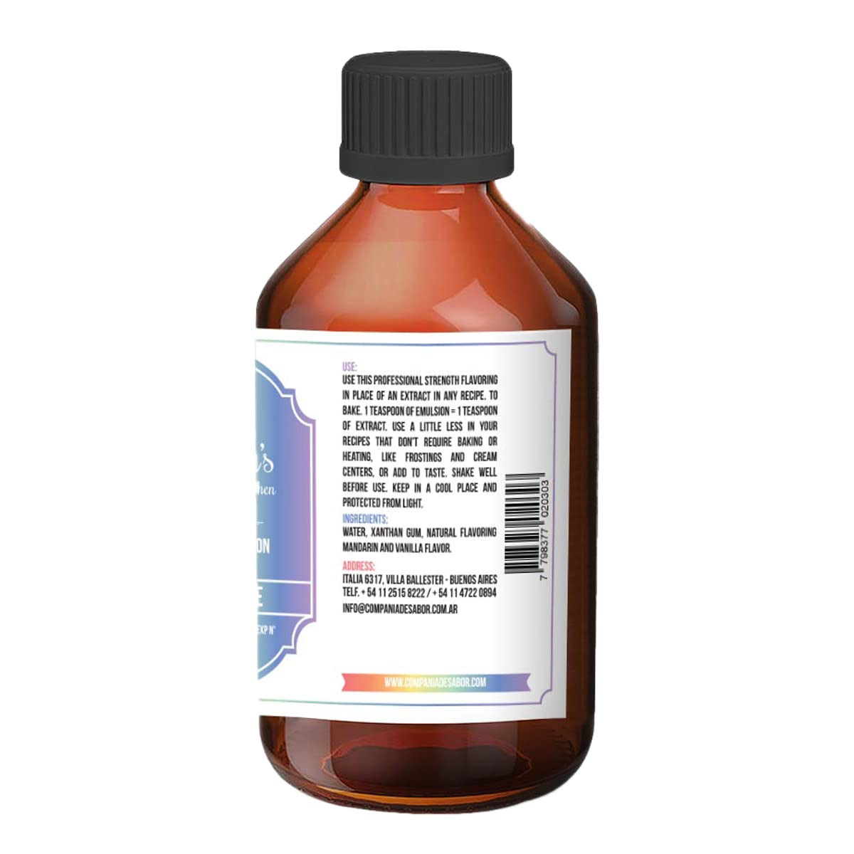 GUSTEAU’S Queen Cake Flavor Bakery Emulsion,    Free, Sugar Free, 4 fl oz