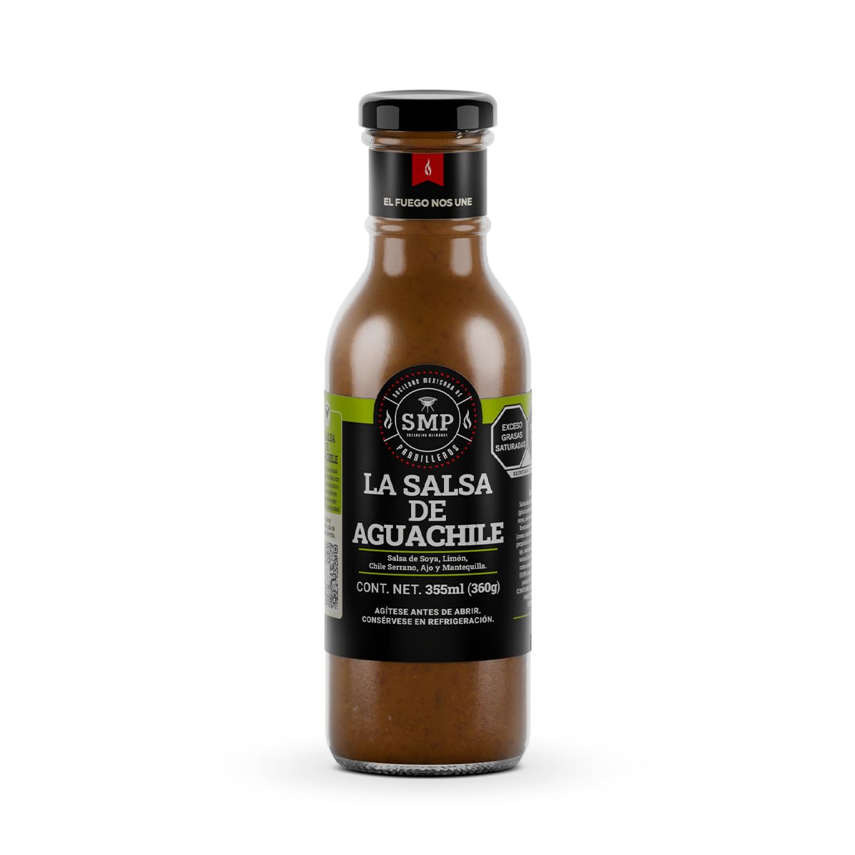 Sociedad Mexicana de Parrilleros SMP Aguachile Sauce – Creamy & Tangy Seafood Sauce – 12 oz