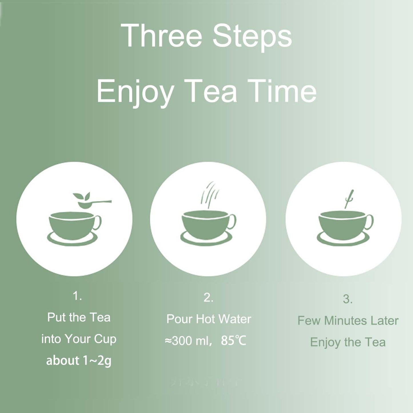 Jasmine Tea 2.1 Oz, Green Tea Loose Leaf, Ultra Premium Jasmine Green Tea With Pleasant Aroma - 60 G