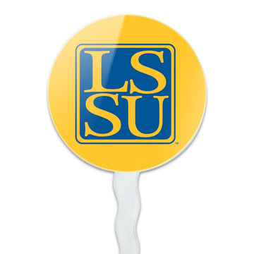 Lake Superior State Secondary Cupcake Picks Toppers Decoration Set Of 6