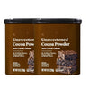 Natural Unsweetened Cocoa Powder | Made with 100% Cocoa | No Artificial Flavors, Preservatives or Synthetic Colors | 8oz/226g pa