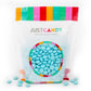 375pcs Light Blue Milk Chocolate Coated Bulk Candy (12oz, 375pcs) Baby Shower, Birthday Wedding Party Favors