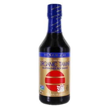 San-J Tamari Whole Soybean Wheat Free (12X20 Oz)