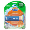 Scrubbing Bubbles Fresh Gel Toilet Bowl Cleaning Stamps, Gel Cleaner, Helps Prevent Limescale And Toilet Rings, Citrus Scent, 6 
