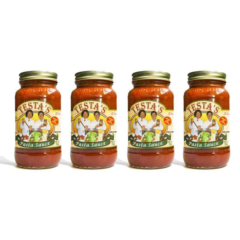 Testa'S Pasta Sauce 4 Pack (Seedless & Skinless)  (Pasta Sauce (Original))