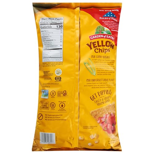 Garden Of Eatin Corn Tortilla Chips, Yellow Chips, 1 Lb Bag
