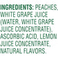 DEL MONTE Diced Peaches FRUIT CUP Snacks in 100% Fruit Juice, 12 Pack, 4 oz