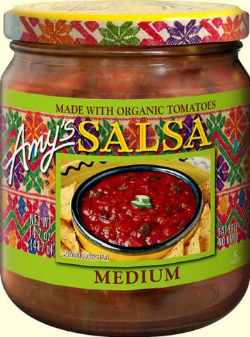 Amys Salsa Medium Gf Org