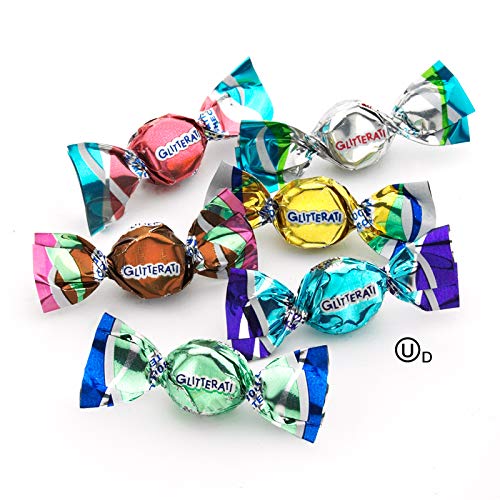 GLITTERATI Mint Medley, Original Italian Miniature Hard Candies, Deluxe Quality, Individually Wrapped, 14oz (400 Count)