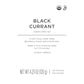 Tea Forte Black Currant Premium Organic Caffeinated Black Tea Blend Event Box, Bulk Pack 40 Count, 10 Per Tray Individually Wrap