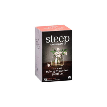 Steep Oolong And Jasmine Tea Bags, 20/Box (17714)