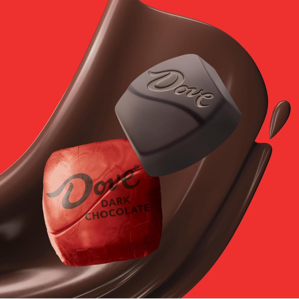 DOVE PROMISES Dark Chocolate Candy  136 Ct Bulk Bag