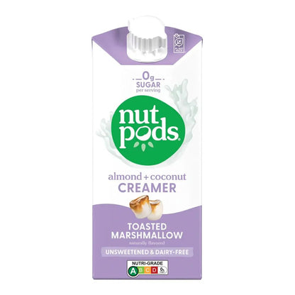 NUTPODS Toasted Marshmallow Unsweetened Dairy Free Creamer, 11.2 FZ