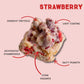 Chunk Nibbles Snack Clusters | Strawberry Flavor Bite-Size Clusters | 4.25oz (Pack of 3)