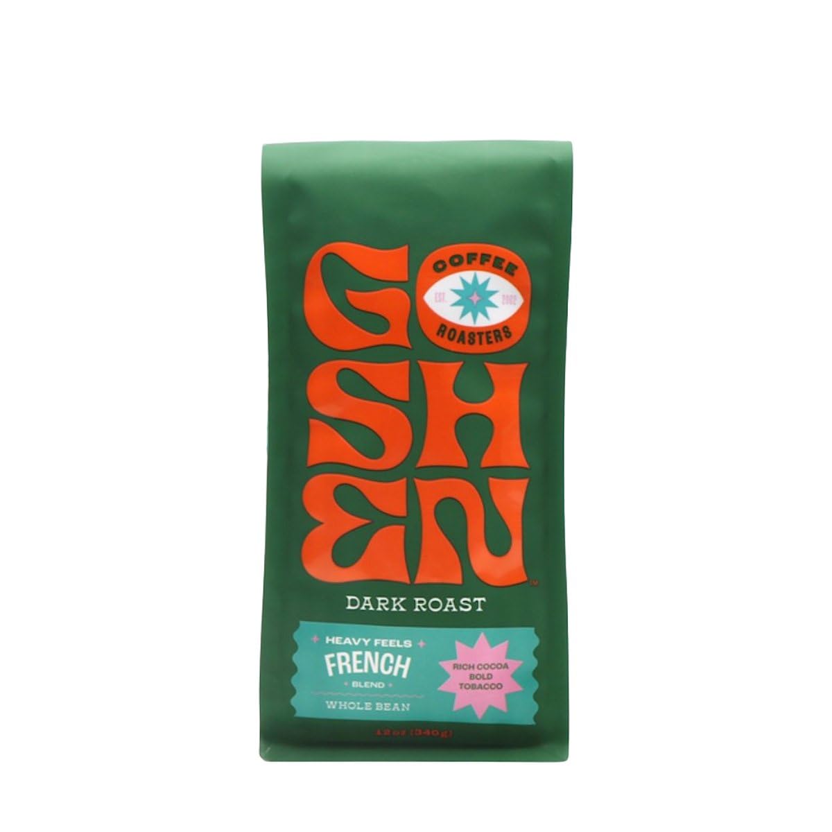 Bean Box Whole Bean Coffee - Heavy Feels French Roast - 12 Ounce Bag