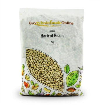 Buy Whole Foods Organic Haricot Beans (1kg)