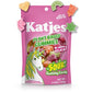 Katjes Plant Based Sour Gummy Candy - Passion Fruit, Orange, Lime, Raspberry & Black Currant Flavored Sour Gummies - Palm Oil Fr